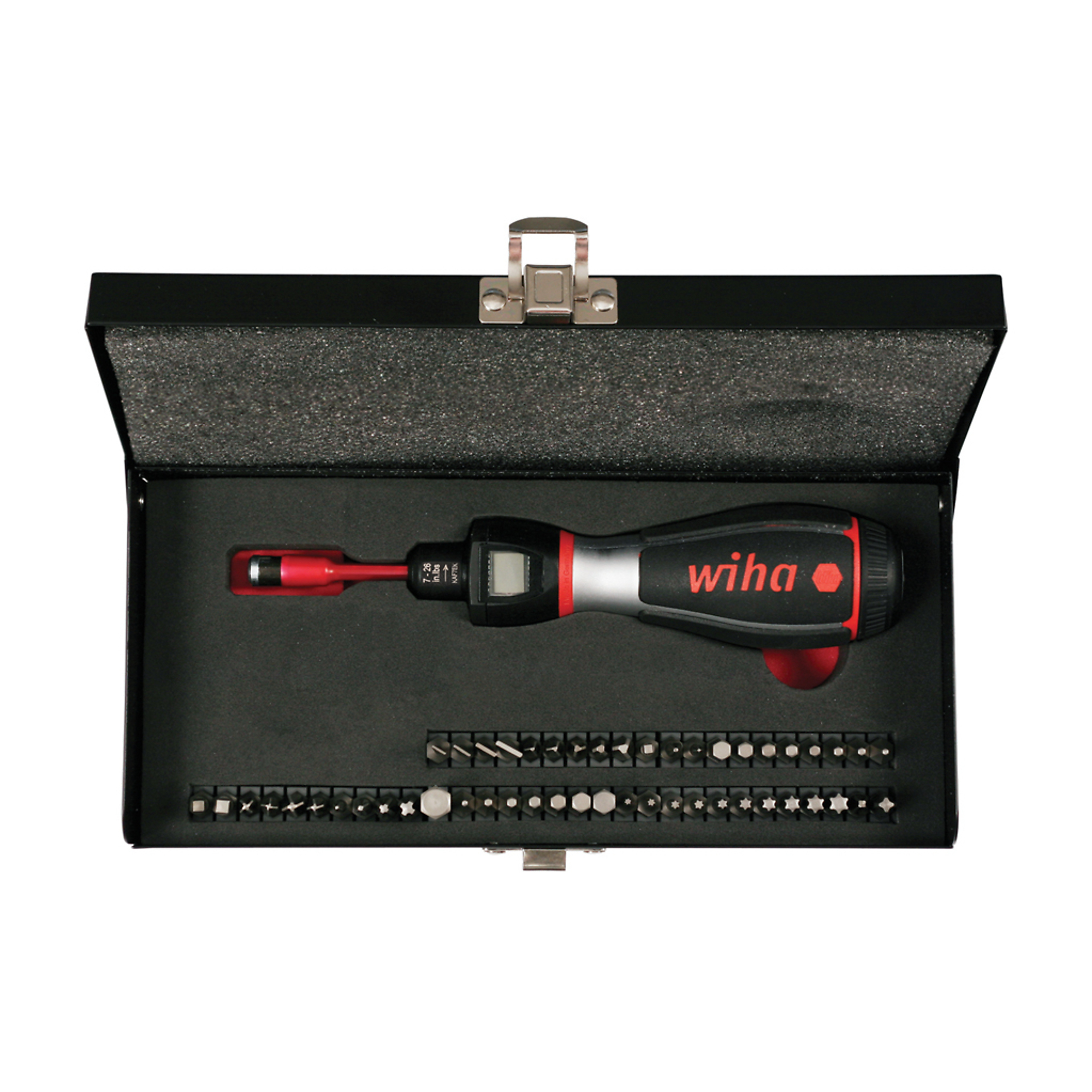 Wiha Tools 52 Piece iTorque 7-26 In/lbs (.8-3.0 Nm) Bit Set, Model# 28892